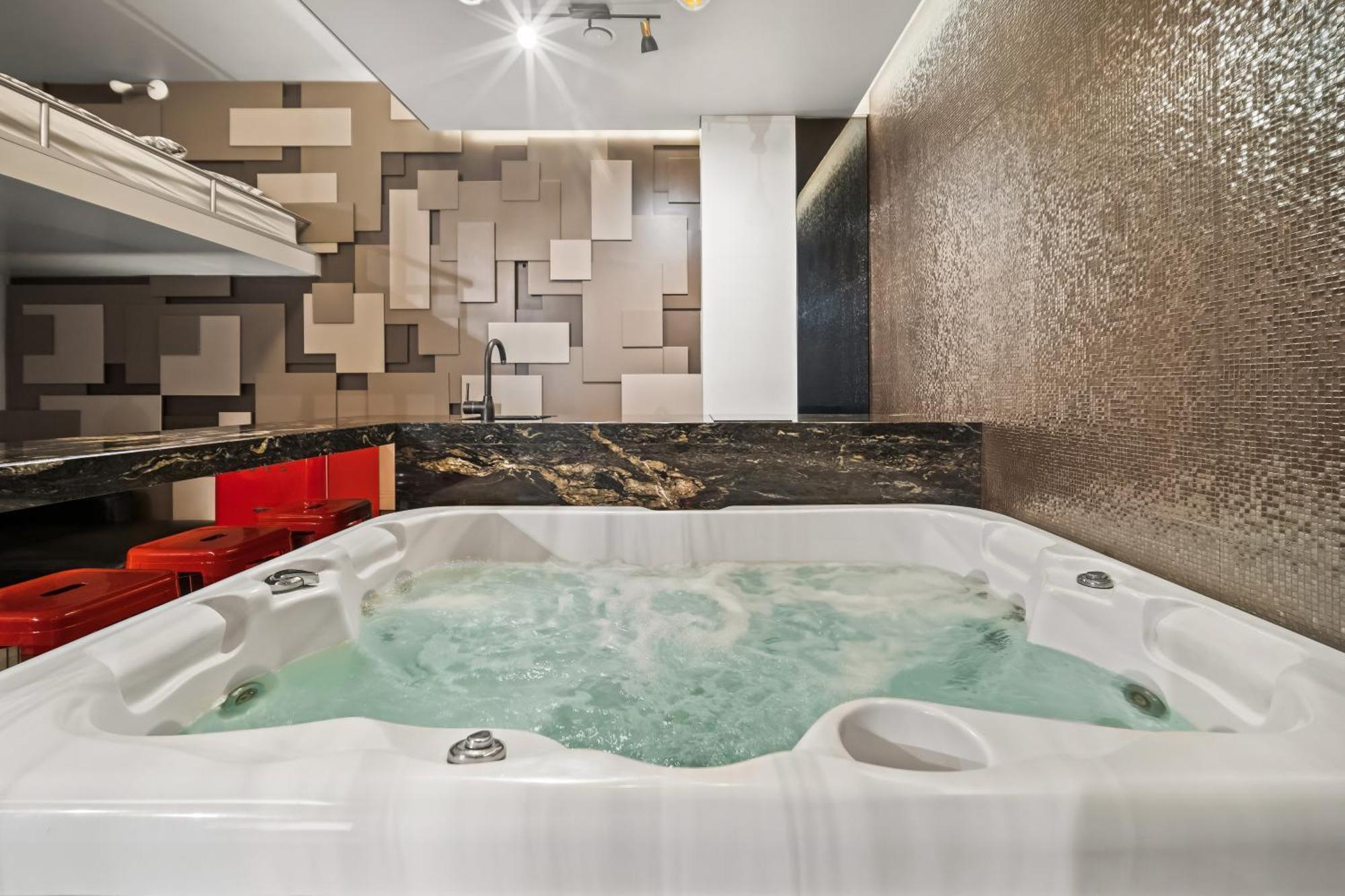 Secret Lounge - Cozy Studio With Sauna And Jacuzzi Vilna Exterior foto
